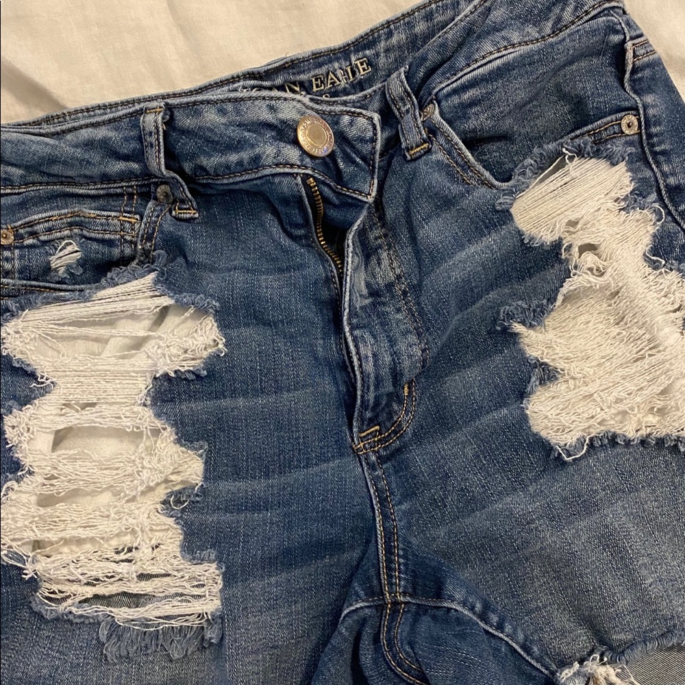 American Eagle Hi-Rise Shortie next level stretch